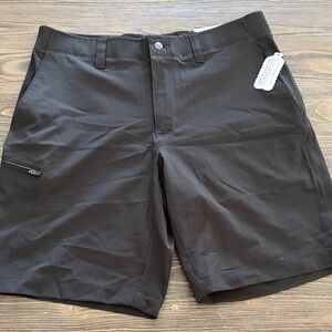 Callaway Men's Dark Gray Flat Front Shorts